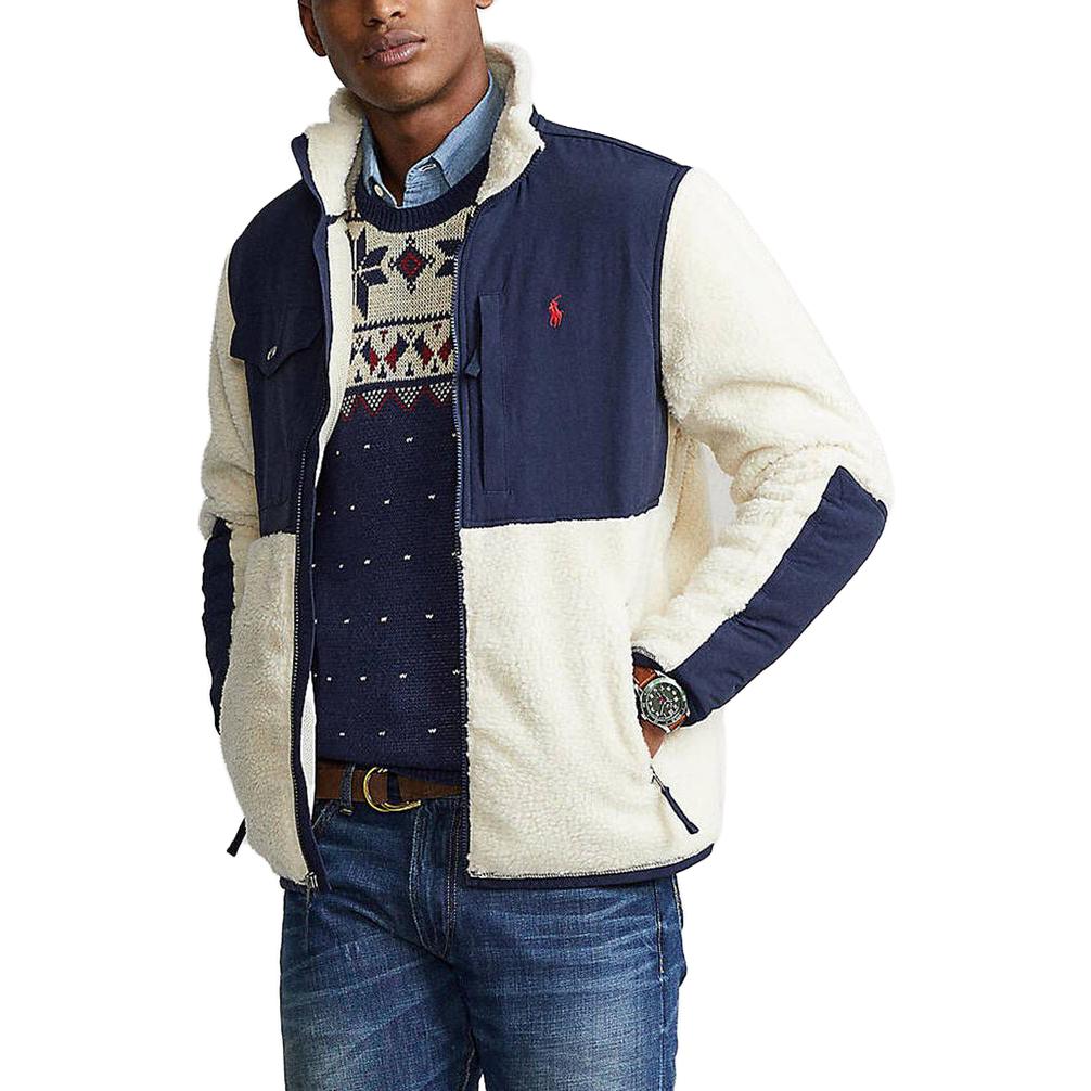 Polo Ralph Lauren SS23 Colorblock Logo Embroidered Zip Jacket Men Multicolor 710892815-001 圖 3