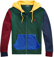 Polo Ralph Lauren SS23 Colorblock Zip Sweatshirt Multi-Color Men 3533-10001-0109-095 Polo Ralph Lauren SS23 Colorblock Zip Sweatshirt Multi-Color Men 3533-10001-0109-095