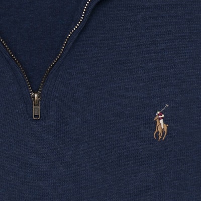 Polo Ralph Lauren SS23 刺繡Logo半拉鍊海軍藍男士衛衣 710857073-016 Cheap Polo Ralph Lauren SS23 刺繡Logo半拉鍊海軍藍男士衛衣 710857073-016