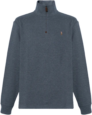 Polo Ralph Lauren SS23 Baju Sejuk Half-Zip Logo Sulam Kelabu Gelap 710857073021-DARKGREY Order Polo Ralph Lauren SS23 Baju Sejuk Half-Zip Logo Sulam Kelabu Gelap 710857073021-DARKGREY