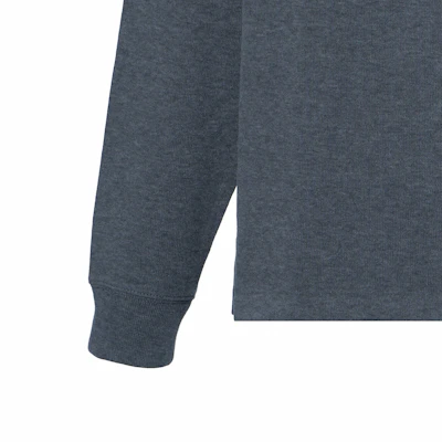 Polo Ralph Lauren SS23 Baju Sejuk Half-Zip Logo Sulam Kelabu Gelap 710857073021-DARKGREY 1