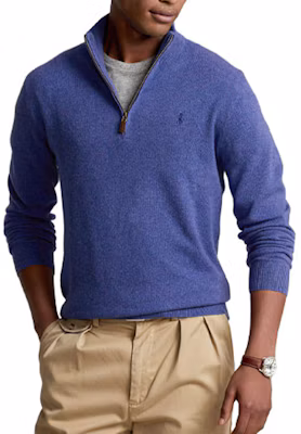 Polo Ralph Lauren SS23 Half-Zip Pullover Sweater Embroidered Logo Blue Men. 710777743-012 Buy Polo Ralph Lauren SS23 Half-Zip Pullover Sweater Embroidered Logo Blue Men. 710777743-012