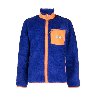 Polo Ralph Lauren SS23 High Neck Zip Fleece Jacket Blue 710890933-002