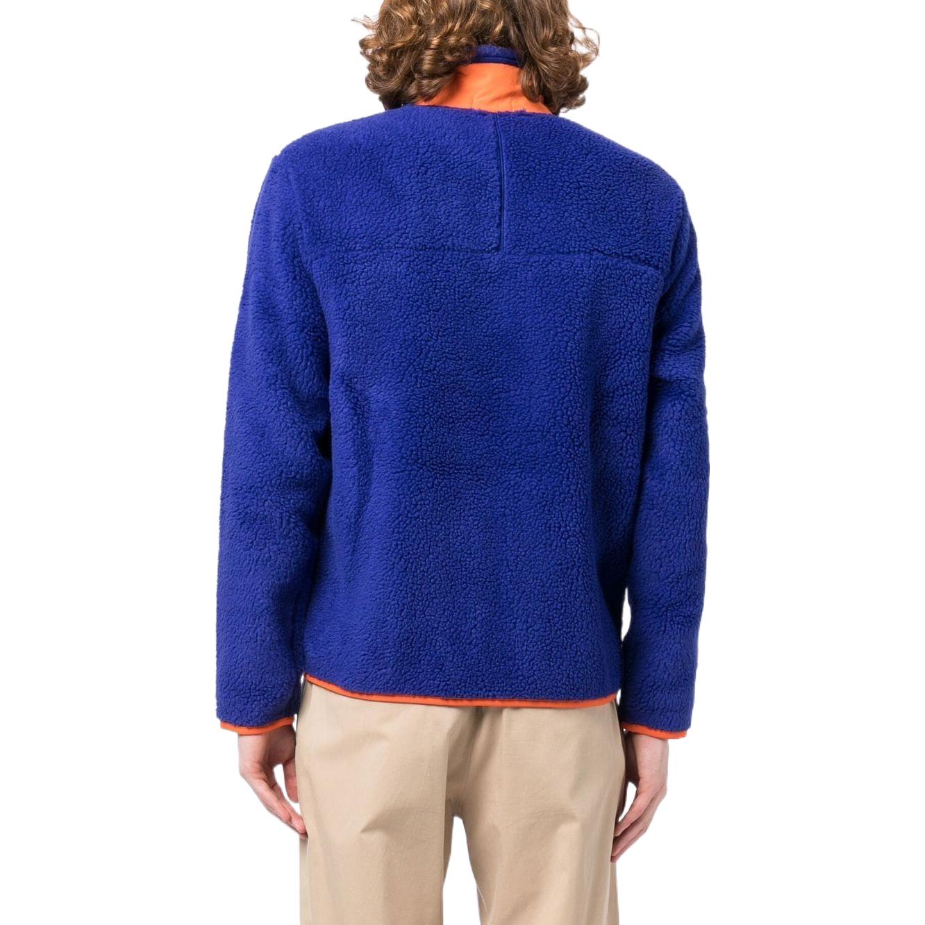 Shop Polo Ralph Lauren SS23 高领拉链羊毛外套 蓝色 710890933-002