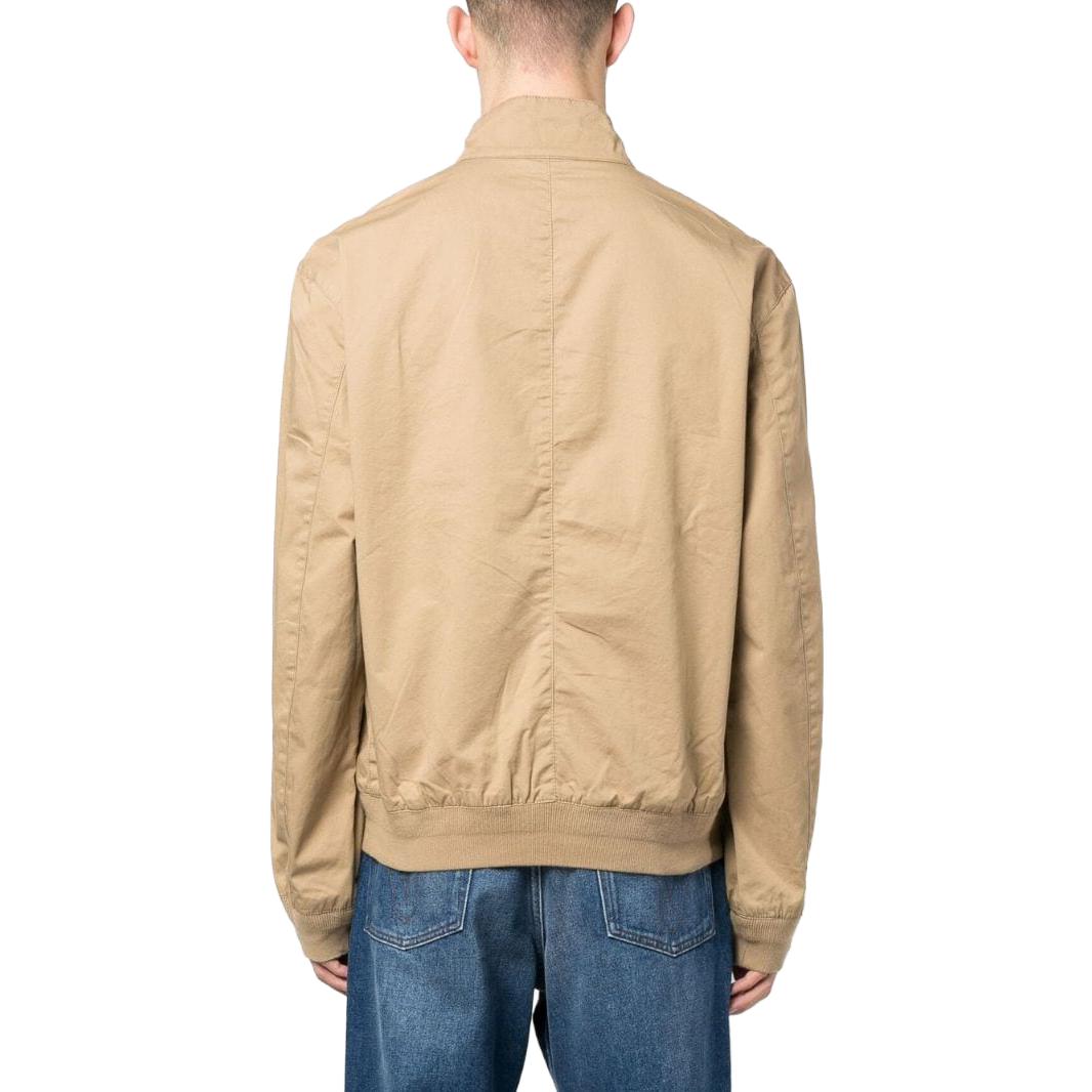 Polo Ralph Lauren SS23 Khaki Embroidered Logo Zip-Up Harrington Jacket 710911790-002 圖 4