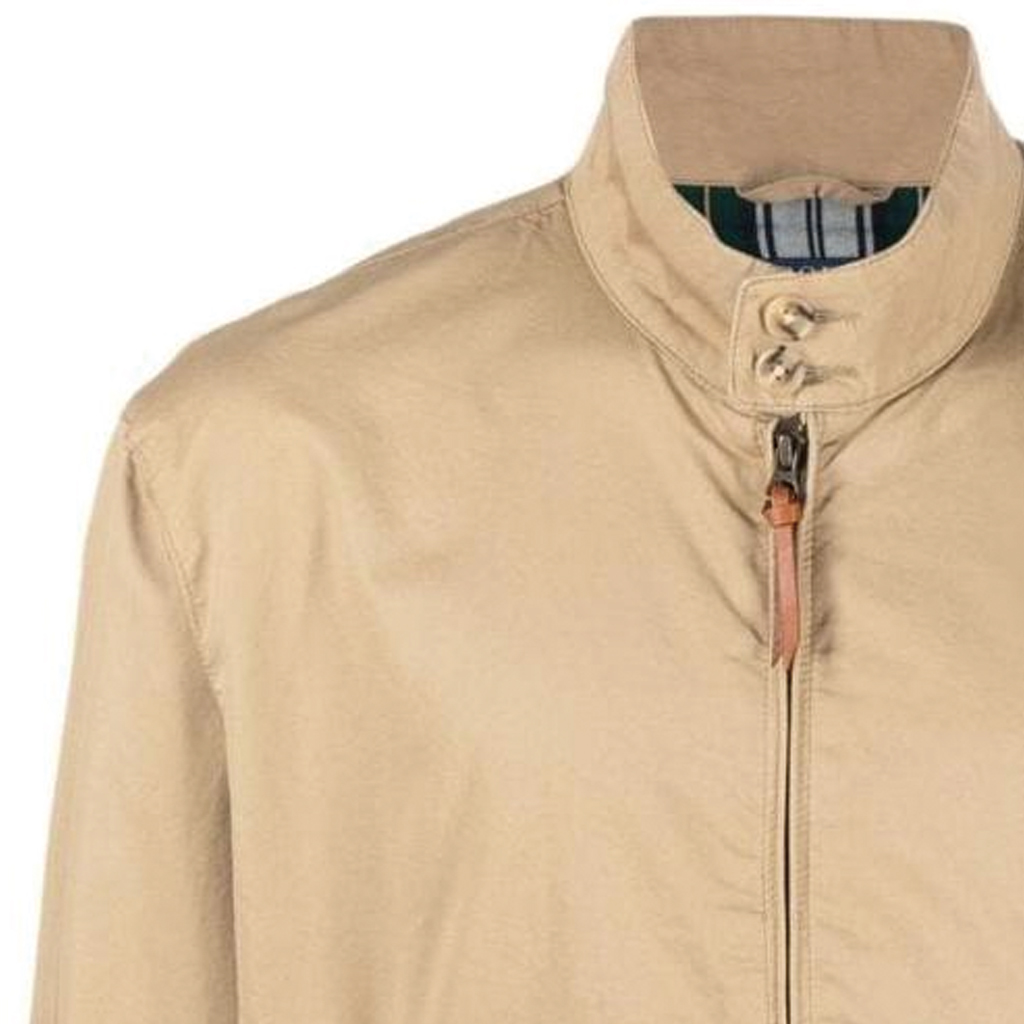 Polo Ralph Lauren SS23 Khaki Embroidered Logo Zip-Up Harrington Jacket 710911790-002 圖 7