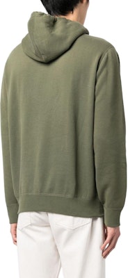 Polo Ralph Lauren SS23 刺绣徽标抽绳连帽衫 橄榄绿 男款。 710766778-069 Shop Polo Ralph Lauren SS23 刺绣徽标抽绳连帽衫 橄榄绿 男款。 710766778-069