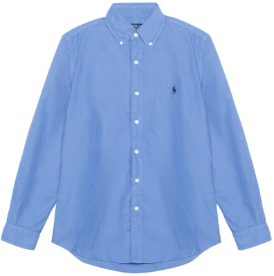 Polo Ralph Lauren 2023春夏款男士徽标刺绣牛津长袖衬衫浅蓝色 710729232-004 Buy Polo Ralph Lauren 2023春夏款男士徽标刺绣牛津长袖衬衫浅蓝色 710729232-004
