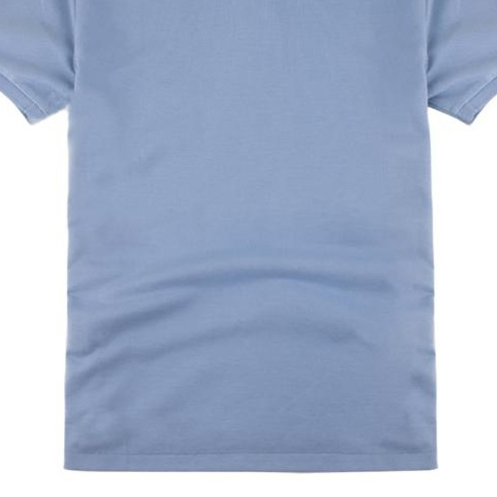 Cheap Polo Ralph Lauren SS23 男士刺绣标志短袖POLO衫 浅蓝色 710697457-058