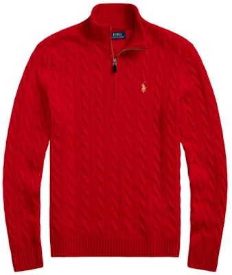 Polo Ralph Lauren 2023農曆新年紅色半拉鍊羊絨針織毛衣 MNPOSWE16821298-600 Buy Polo Ralph Lauren 2023農曆新年紅色半拉鍊羊絨針織毛衣 MNPOSWE16821298-600