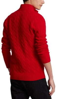 Polo Ralph Lauren 2023農曆新年紅色半拉鍊羊絨針織毛衣 MNPOSWE16821298-600 Shop Polo Ralph Lauren 2023農曆新年紅色半拉鍊羊絨針織毛衣 MNPOSWE16821298-600