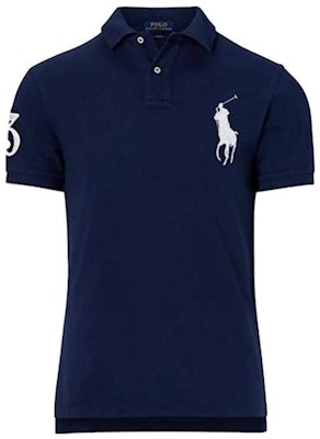 Polo Ralph Lauren SS23 Navy Blue Embroidered Slim Fit Short Sleeve Polo Shirt Men. 710907394002 Order Polo Ralph Lauren SS23 Navy Blue Embroidered Slim Fit Short Sleeve Polo Shirt Men. 710907394002