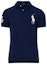Order Polo Ralph Lauren SS23 Navy Blue Embroidered Slim Fit Short Sleeve Polo Shirt Men. 710907394002