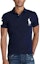 Lookbook Polo Ralph Lauren SS23 Navy Blue Embroidered Slim Fit Short Sleeve Polo Shirt Men. 710907394002