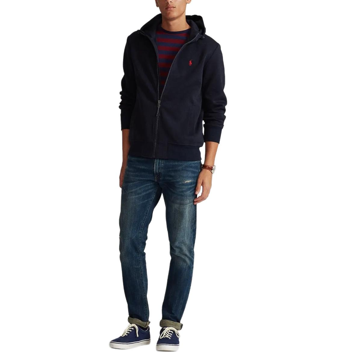 Polo Ralph Lauren SS23 Navy Blue Long Sleeve Jacket with Pony Embroidery MNPOKNI16820952-410 圖 3