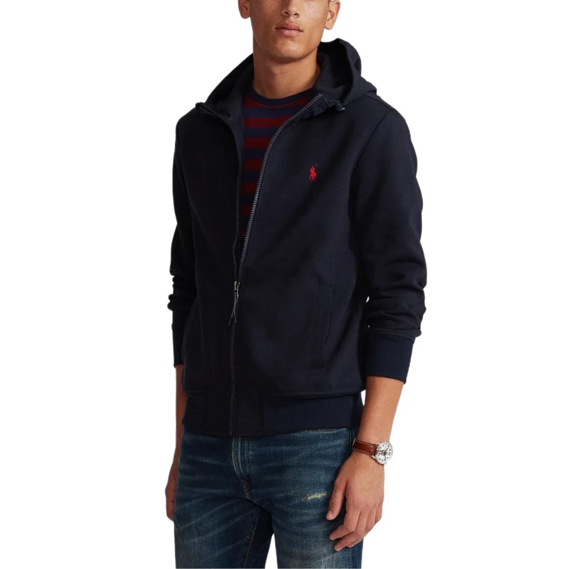 Polo Ralph Lauren SS23 Navy Blue Long Sleeve Jacket with Pony Embroidery MNPOKNI16820952-410 圖 4