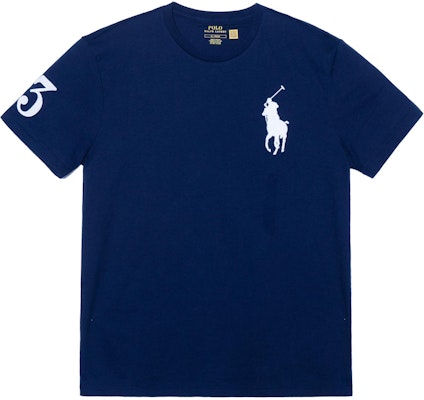 Polo Ralph Lauren SS23 海軍藍刺繡Logo短袖上衣T恤 710697554-041 Buy Polo Ralph Lauren SS23 海軍藍刺繡Logo短袖上衣T恤 710697554-041