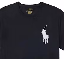 Purchase Polo Ralph Lauren SS23 Camiseta Azul Marino Logo Bordado Manga Corta. 710697554-041