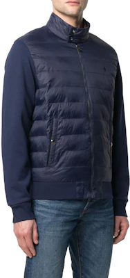 Polo Ralph Lauren SS23 海軍藍拼接休閒立領外套 710814601-002 Lookbook Polo Ralph Lauren SS23 海軍藍拼接休閒立領外套 710814601-002