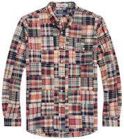 Polo Ralph Lauren SS23 Patchwork Plaid Long-Sleeve Shirt Multicolor MNPOWOV16822799-999 Polo Ralph Lauren SS23 Patchwork Plaid Long-Sleeve Shirt Multicolor MNPOWOV16822799-999