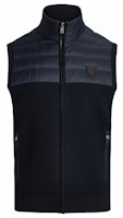 Polo Ralph Lauren SS23 Patchwork Zip Vest Blue Black MNPOSWE1CM20062-410 Polo Ralph Lauren SS23 Patchwork Zip Vest Blue Black MNPOSWE1CM20062-410
