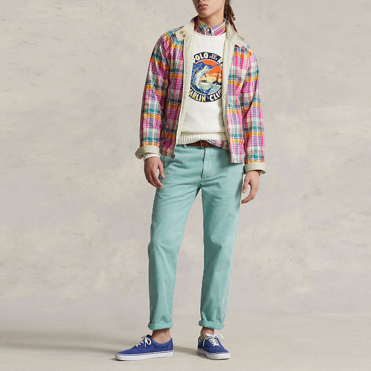 Polo Ralph Lauren SS23 Plaid Reversible Stand Collar Jacket Multicolor . 710911792-001 圖 3