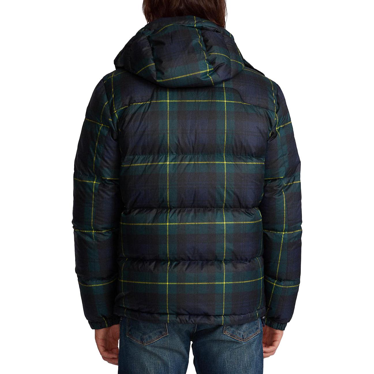 Polo Ralph Lauren SS23 Plaid Zip Hoodie Puffer Jacket Men’s Teal Green. 710845945-002 圖 5