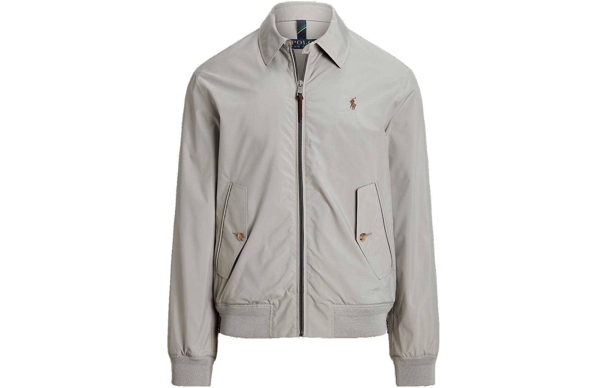 Polo Ralph Lauren SS23 Solid Color Logo Embroidered Zip Jacket for Men. MNPOOTW16021051-020