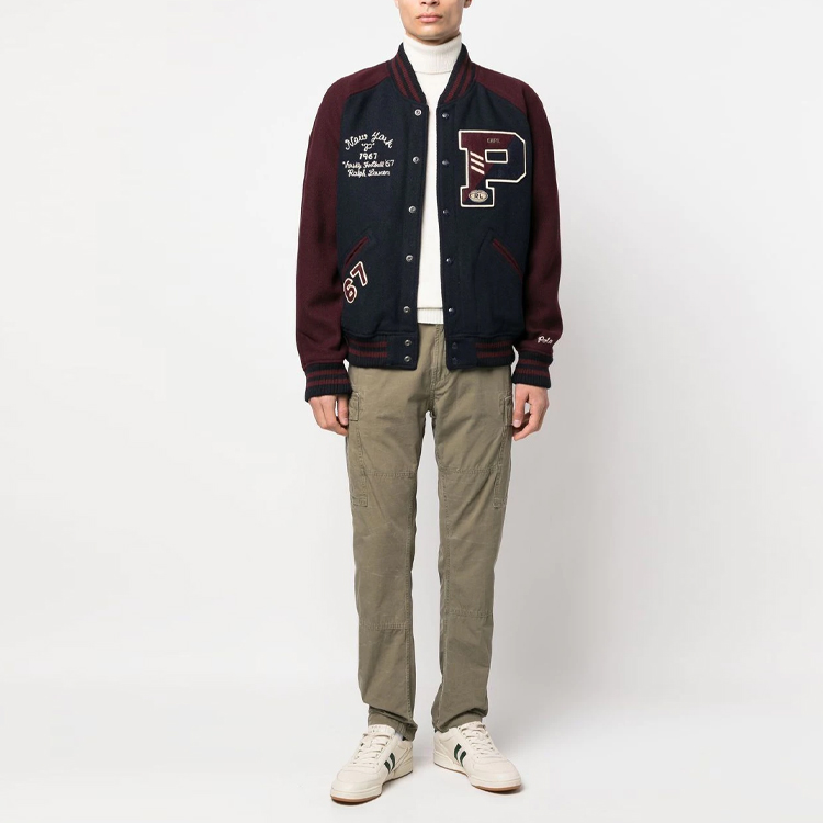 Lookbook Polo Ralph Lauren 2023春夏高腰工装裤男士休闲裤。 710877831-002