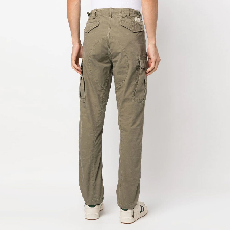 Shop Polo Ralph Lauren 2023春夏高腰工装裤男士休闲裤。 710877831-002