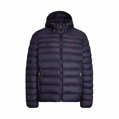 Polo Ralph Lauren SS23 Solid Logo Embroidered Hoodie Jacket Navy - 710829156-002