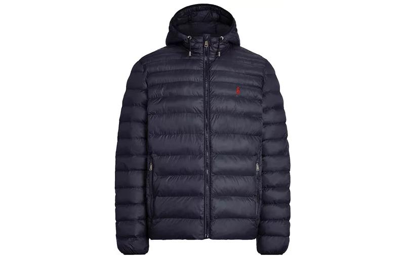 Polo Ralph Lauren SS23 Solid Logo Embroidered Hoodie Jacket Navy - 710829156-002 圖 2