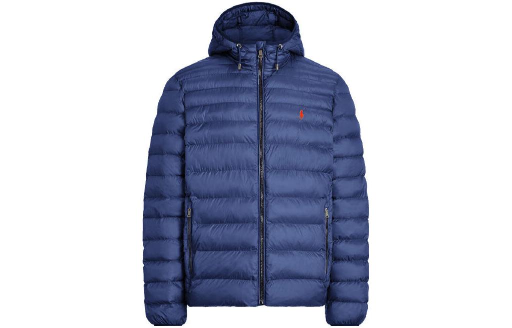 Polo Ralph Lauren SS23 Solid Logo Embroidered Hoodie Jacket Men’s Blue. 710829156-012 圖 2