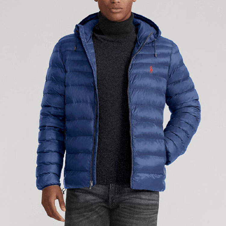 Polo Ralph Lauren SS23 Solid Logo Embroidered Hoodie Jacket Men’s Blue. 710829156-012 圖 3