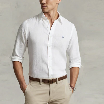 Polo Ralph Lauren SS23 男士刺绣标志长袖休闲衬衫. MNPOWOV16820399-100 Shop Polo Ralph Lauren SS23 男士刺绣标志长袖休闲衬衫. MNPOWOV16820399-100