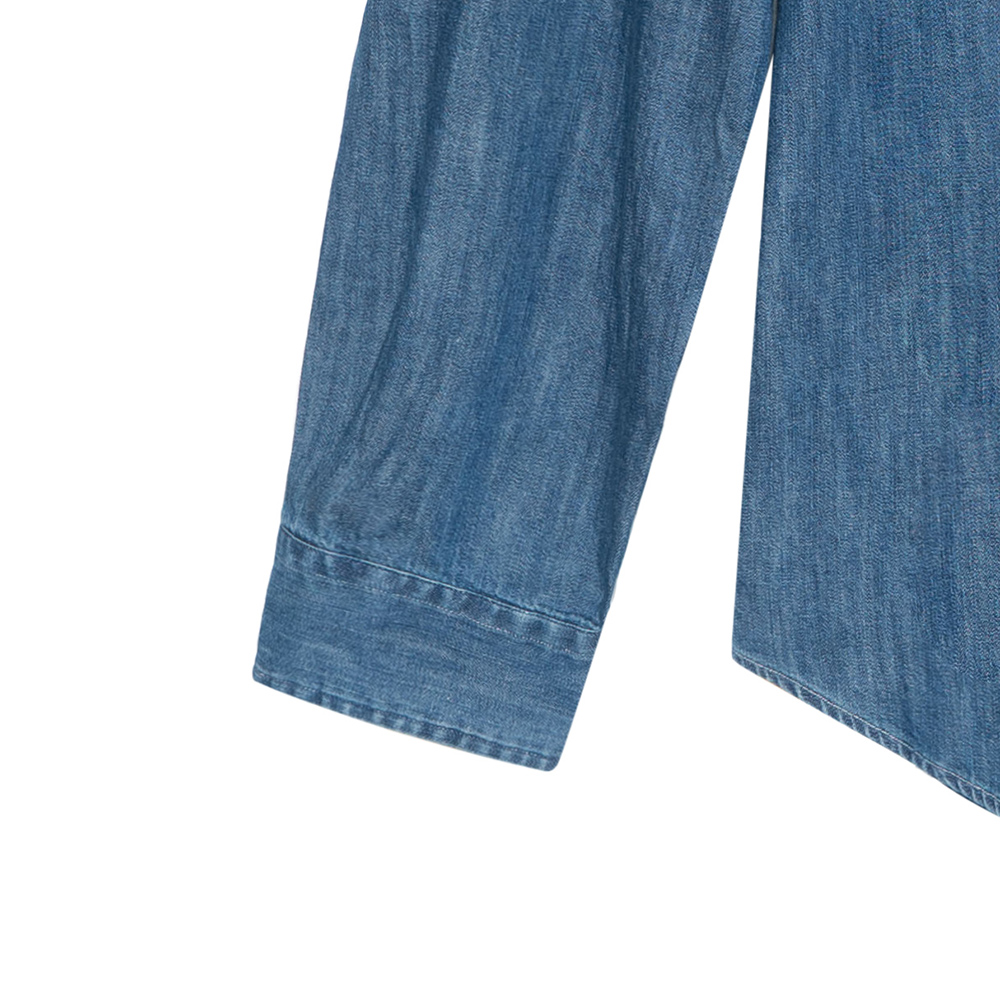 Polo Ralph Lauren SS23 Solid Logo Embroidered Long Sleeve Shirt Navy . 710776164-002 圖 5