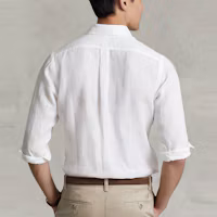 Purchase Polo Ralph Lauren SS23 刺繡標誌男士休閒長袖襯衫 MNPOWOV16820399-100