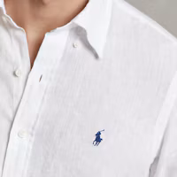 Details for Polo Ralph Lauren SS23 刺繡標誌男士休閒長袖襯衫 MNPOWOV16820399-100