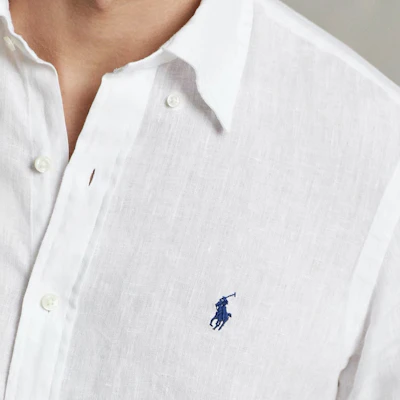 Polo Ralph Lauren SS23 男士刺绣标志长袖休闲衬衫. MNPOWOV16820399-100 Details for Polo Ralph Lauren SS23 男士刺绣标志长袖休闲衬衫. MNPOWOV16820399-100