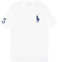 Order Polo Ralph Lauren SS23 Camiseta Blanca Logo Bordado Clásico. 710697554-002