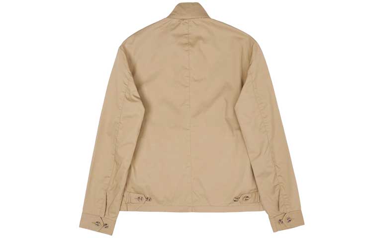 Polo Ralph Lauren SS23 Solid Logo Embroidered Stand Collar Jacket Khaki . MNPOOTW16020733-250 圖 3