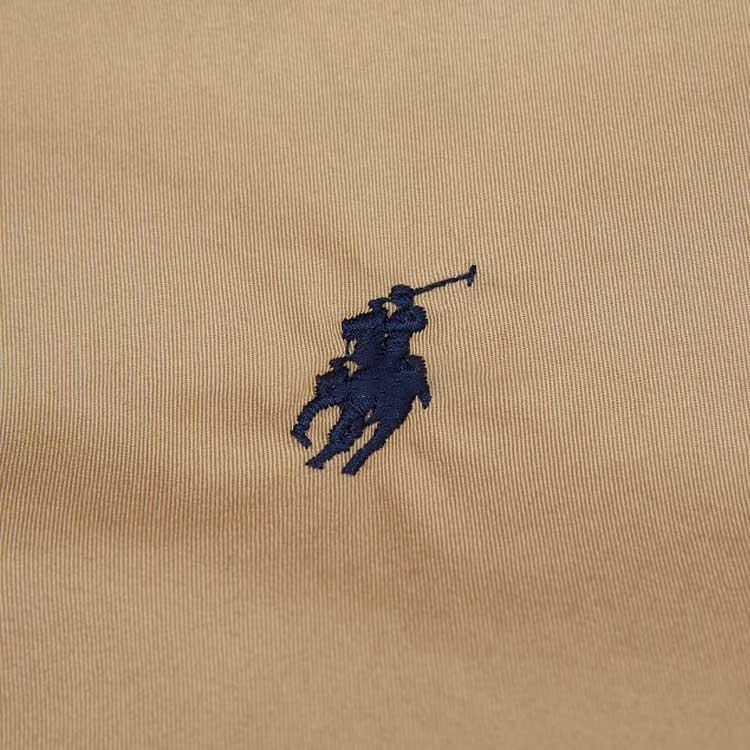 Polo Ralph Lauren SS23 Solid Logo Embroidered Stand Collar Jacket Khaki . MNPOOTW16020733-250 圖 4