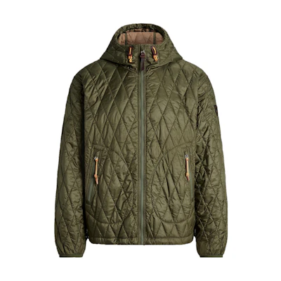 Polo Ralph Lauren SS23 Solid Long Sleeve Hoodie Jacket Dark Green MNPOOTW16021014-300