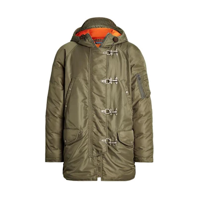 Polo Ralph Lauren SS23 Solid Parka Down Jacket Green . MNPOOTW12820060-300