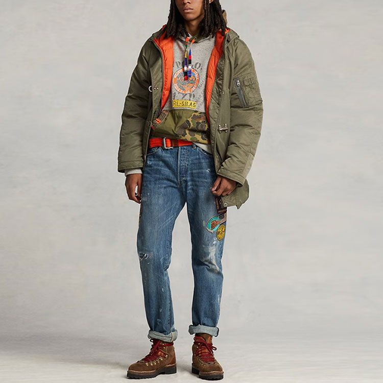 Polo Ralph Lauren SS23 Solid Parka Down Jacket Green . MNPOOTW12820060-300 圖 3