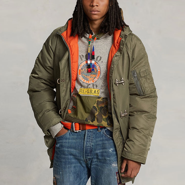 Polo Ralph Lauren SS23 Solid Parka Down Jacket Green . MNPOOTW12820060-300 圖 4