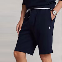 Details for Polo Ralph Lauren SS23 刺繡小馬標針織短褲 海軍藍 MNPOSHO1BQ20174-410