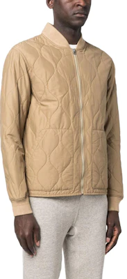 폴로 랄프로렌 SS23 솔리드 퀼팅 봄버 재킷 남성용 샌드 옐로우 710857267-006 Purchase 폴로 랄프로렌 SS23 솔리드 퀼팅 봄버 재킷 남성용 샌드 옐로우 710857267-006