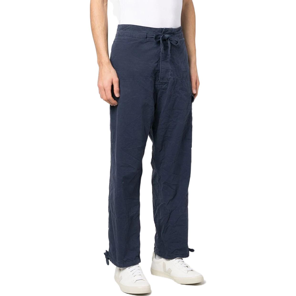 Purchase Polo Ralph Lauren SS23 Pantalones Cargo Azul Marino con Cierre y Bolsillos. 710864878-001