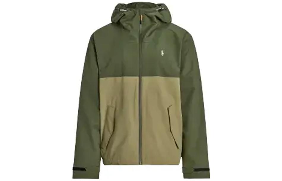 Order Polo Ralph Lauren Jaket Hoodie Tahan Air Hijau SS23 MNPOOTW16021066-999